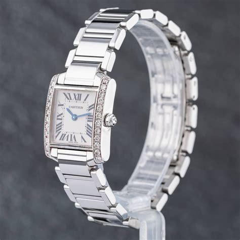 cartier tank francaise small second hand|cartier tank francaise small women.